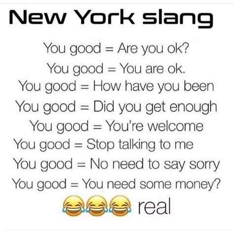 chanel 11 new york slang|best new york slang.